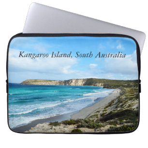 "Captured Beauty: Iconic Coastline Kangaroo Island Laptop Sleeve