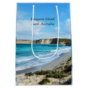 "Captured Beauty: Iconic Coastline Kangaroo Island Medium Gift Bag