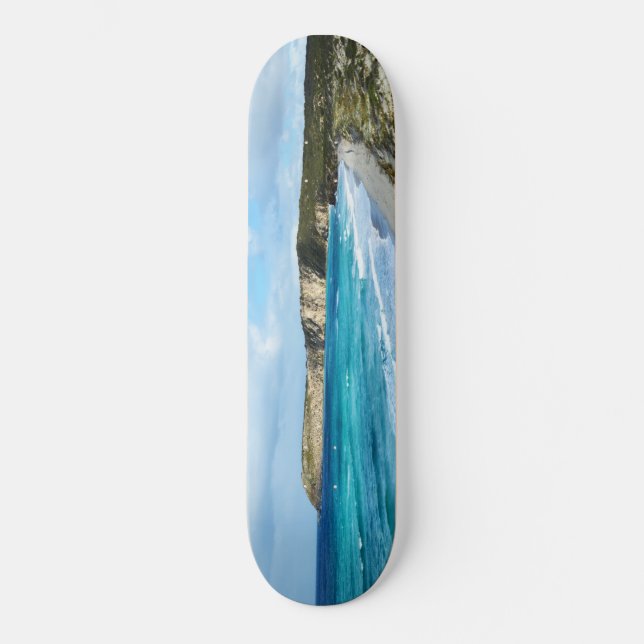 "Captured Beauty: Iconic Coastline Kangaroo Island Skateboard (Front)