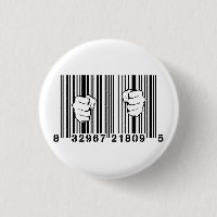 Captured By Consumerism UPC Barcode Prison