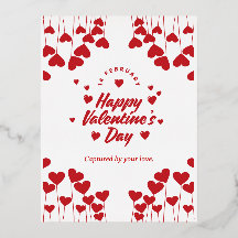 "Captured by Your Love" – Elegant Modern Valentine