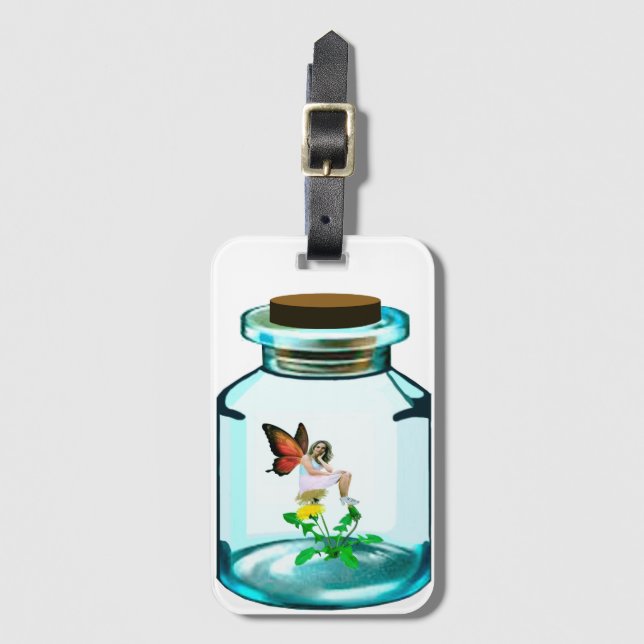 Captured Fairy Luggage Tag (Front Vertical)