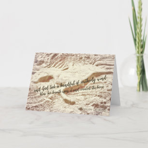 CAPTURED IN THE SAND Greeting Card