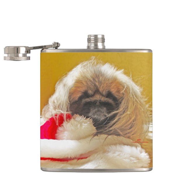 Captured Santa Hip Flask (Opened)