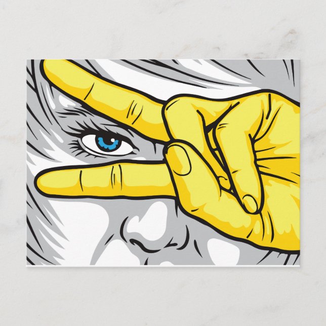 Capturing Beauty Through Faces, Hands, and Eyes Postcard (Front)