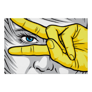 Capturing Beauty Through Faces, Hands, and Eyes Poster