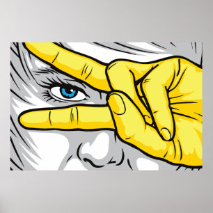 Capturing Beauty Through Faces, Hands, and Eyes Poster