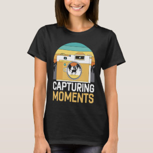 Capturing Moments Photography Camera Picture Photo T-Shirt