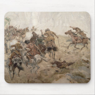 Capturing of the aul Akhtulga Mouse Pad