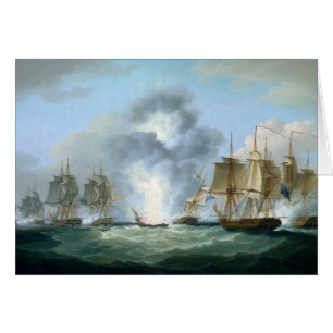 Capturing Spanish treasure ships 1804