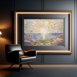 Capturing the Essence of Light and Emotion The Sun Poster