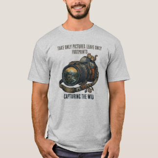 Capturing The Wild- Wildlife Photography Adventure T-Shirt