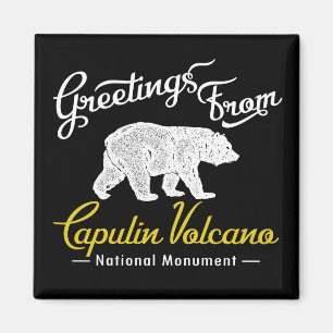 Capulin Volcano National Monument Bear Magnet