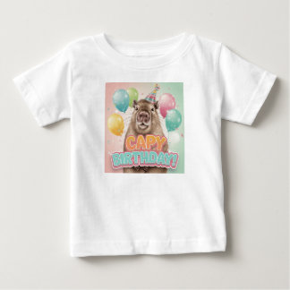 Capy Birthday! Baby T-Shirt