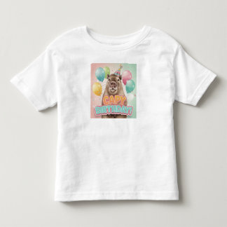 Capy Birthday! Toddler T-Shirt