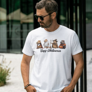 Capy Halloween Capybara Halloween Funny T-Shirt