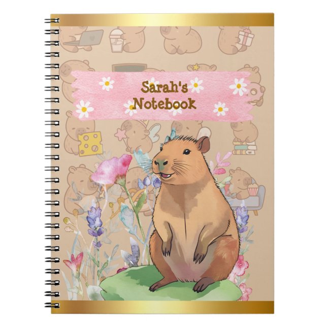 CAPY NOTEBOOK- 5 NOTEBOOK (Front)