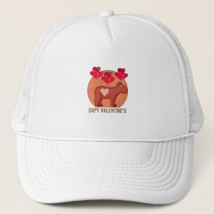 Capy Valentine's Trucker Hat