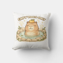 Capy Vibes Only Cute Kawaii Capybara
