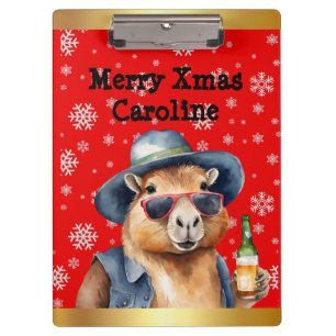 CAPY XMAS CLIPBOARD