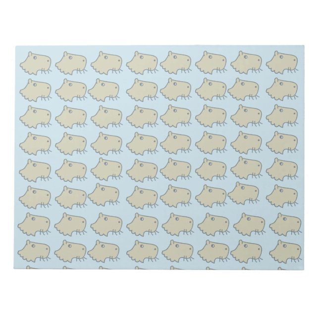 CAPYBARA -3 NOTEPAD (Front)
