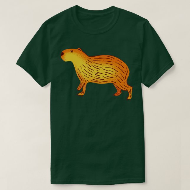 Capybara 5 T-Shirt (Design Front)