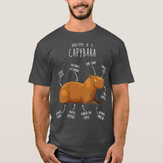 Capybara Anatomy 5 T-Shirt