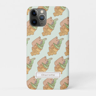 capybara and match taiyaki ice-cream pattern Case-Mate iPhone case