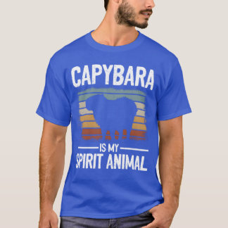 Capybara Animal Lover Funny Capybaras friend T-Shirt