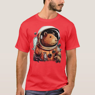 Capybara astronaut 2 T-Shirt