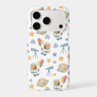 Capybara Astronaut Pattern 