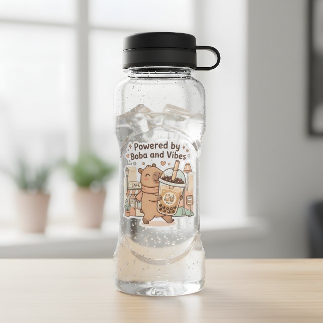 Capybara Boba Sticker – Cute Kawaii Bubble Tea  (Creator Uploaded)