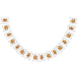 Capybara Bunting Banner   Cute Animal Themed Party