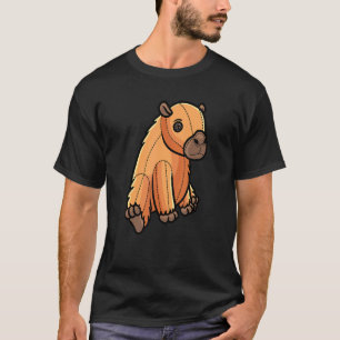 Capybara Capibara Rodent Stuffed Animal Design T-Shirt
