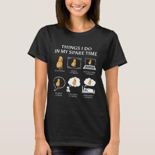 Capybara Capibara Rodent Things I Do In My Spare T-Shirt