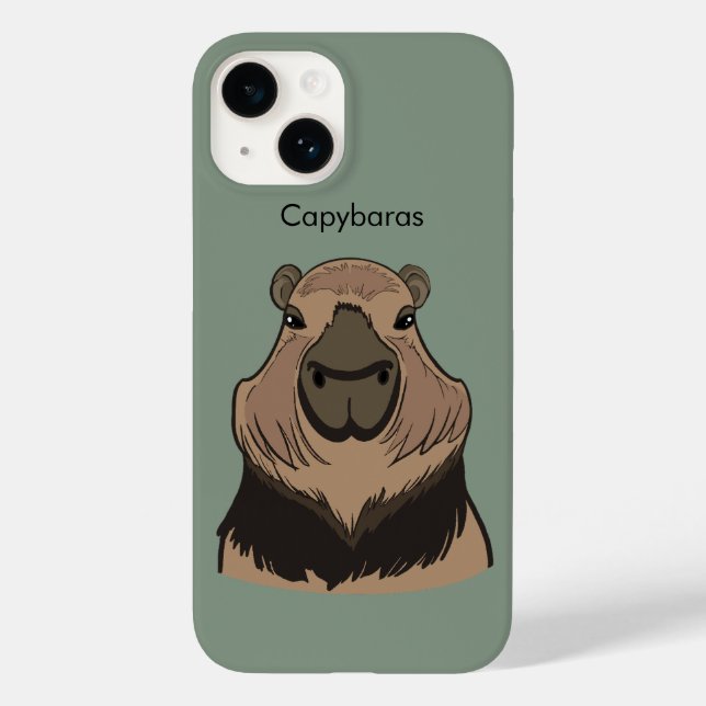 Capybara Case-Mate iPhone Case (Back)