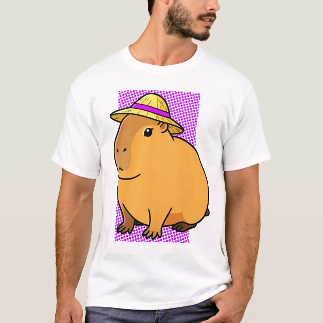 Capybara Chill Mode T-Shirt (Front)