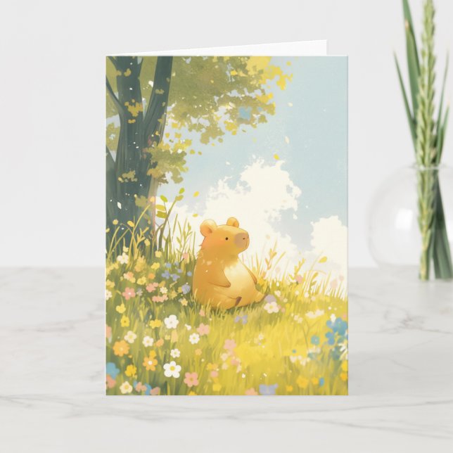Capybara Chill Spot Card (Front)