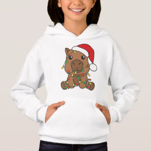 Capybara Christmas Winter Animals Holiday