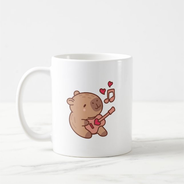 Capybara Coffee Mug (Left)