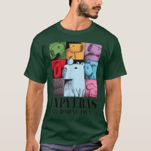 Capybara Color Concertour Cute Animals boy T-Shirt