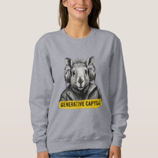 Capybara cool fun T-shirt Sweatshirt