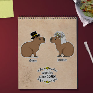 Capybara couple