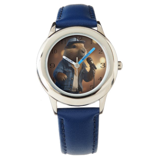 "Capybara Cowboy: Serenading the Wild West" Watch (Front)
