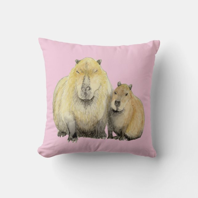 Capybara Cushion (Front)