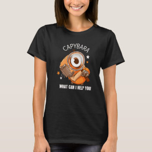 Capybara Cute Pet Animal Rodent Mammal Wildlife T-Shirt