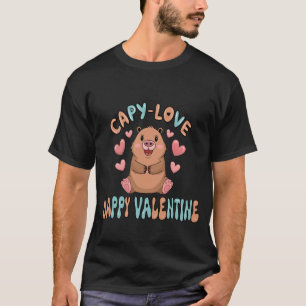 Capybara Cute Valentine Shirt