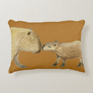 Capybara Decorative Cushion