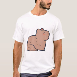Capybara Delight � Cute Animal Art T-Shirt