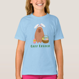 Capybara Easter  T-Shirt